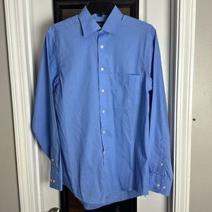 Stafford Essentials blue dress shirt